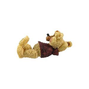Vintage Whimsical Bear Resting Resin Brooch